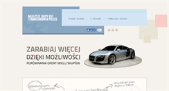Desktop Screenshot of glogow.skup-aut-samochodow.pl